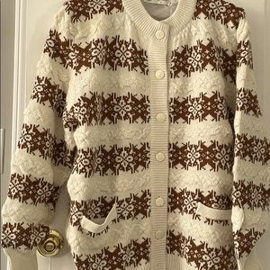 NEW Beige Cream Brown Colour Cardigan Jacket Coat 🧥 NWTO